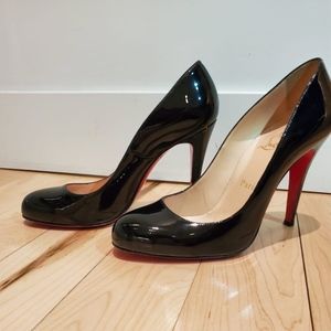 Christian Louboutin Black Patent Heels